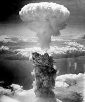 Explosion de la bombe atomique sur Hiroshima le 6 août 1945.